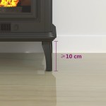 vidaXL Placă de sticlă pentru șemineu, 120x60 cm vidaXL Placă de sticlă pentru șemineu, 120x60 cm