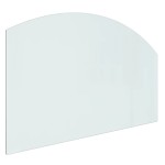 vidaXL Placă de sticlă pentru șemineu, 100x60 cm