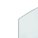 vidaXL Placă de sticlă pentru șemineu, 100x60 cm