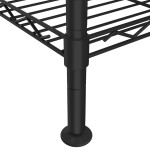 vidaXL Raft depozitare, 5 niveluri, negru, 90x35x180 cm, 250 kg vidaXL Raft depozitare, 5 niveluri, negru, 90x35x180 cm, 250 kg