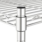 vidaXL Raft depozitare cu roți, 4 niveluri, 90x35x142 cm, crom, 200 kg