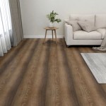 vidaXL Plăci de pardoseală autoadezive, 55 buc., maro, PVC, 5,11 m² vidaXL Plăci de pardoseală autoadezive, 55 buc., maro, PVC, 5,11 m²