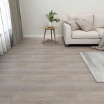 vidaXL Plăci de pardoseală autoadezive 55 buc. gri taupe PVC 5,11 m²