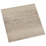vidaXL Plăci de pardoseală autoadezive 55 buc. gri taupe PVC 5,11 m² vidaXL Plăci de pardoseală autoadezive 55 buc. gri taupe PVC 5,11 m²