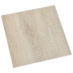 vidaXL Plăci de pardoseală autoadezive, 55 buc., bej, PVC, 5,11 m² vidaXL Plăci de pardoseală autoadezive, 55 buc., bej, PVC, 5,11 m²