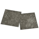 vidaXL Plăci de pardoseală autoadezive, 55 buc., gri, PVC, 5,11 m² vidaXL Plăci de pardoseală autoadezive, 55 buc., gri, PVC, 5,11 m²