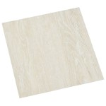 vidaXL Plăci de pardoseală autoadezive, 55 buc., crem, 5,11 m², PVC vidaXL Plăci de pardoseală autoadezive, 55 buc., crem, 5,11 m², PVC