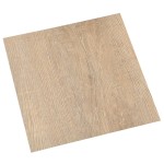 vidaXL Plăci de pardoseală autoadezive, 55 buc., maro, PVC, 5,11 m² vidaXL Plăci de pardoseală autoadezive, 55 buc., maro, PVC, 5,11 m²