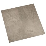 vidaXL Plăci de pardoseală autoadezive, 55 buc., gri, PVC, 5,11 m² vidaXL Plăci de pardoseală autoadezive, 55 buc., gri, PVC, 5,11 m²