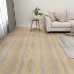 vidaXL Plăci de pardoseală autoadezive, 55 buc., maro, PVC, 5,11 m² vidaXL Plăci de pardoseală autoadezive, 55 buc., maro, PVC, 5,11 m²