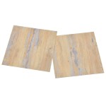vidaXL Plăci de pardoseală autoadezive, 55 buc., maro, PVC, 5,11 m² vidaXL Plăci de pardoseală autoadezive, 55 buc., maro, PVC, 5,11 m²