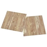 vidaXL Plăci de pardoseală autoadezive, 55 buc., maro, PVC, 5,11 m²