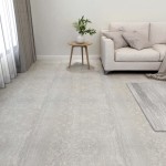 vidaXL Plăci pardoseală autoadezive 55 buc. gri deschis PVC 5,11 m² vidaXL Plăci pardoseală autoadezive 55 buc. gri deschis PVC 5,11 m²