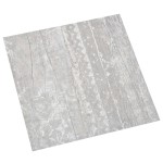 vidaXL Plăci de pardoseală autoadezive, 55 buc., gri, PVC, 5,11 m² vidaXL Plăci de pardoseală autoadezive, 55 buc., gri, PVC, 5,11 m²