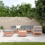 vidaXL Set mobilier de grădină cu perne, 8 piese, lemn masiv douglas vidaXL Set mobilier de grădină cu perne, 8 piese, lemn masiv douglas