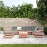 vidaXL Set mobilier de grădină cu perne, 8 piese, lemn masiv douglas vidaXL Set mobilier de grădină cu perne, 8 piese, lemn masiv douglas