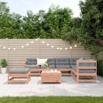 vidaXL Set mobilier de grădină cu perne, 8 piese, lemn masiv douglas vidaXL Set mobilier de grădină cu perne, 8 piese, lemn masiv douglas