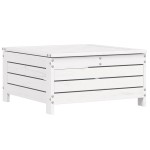 vidaXL Set canapea de grădină, 6 piese, alb, lemn masiv pin