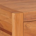 vidaXL Comodă TV, 100 x 40 x 45 cm, lemn de tec