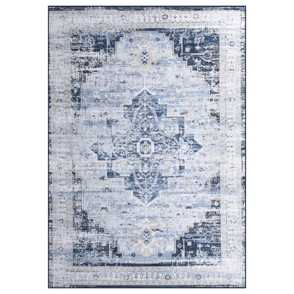 vidaXL Covor cu imprimeu, multicolor, 120 x 160 cm, material textil