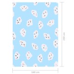 vidaXL Covor cu imprimeu, multicolor, 160 x 230 cm, material textil vidaXL Covor cu imprimeu, multicolor, 160 x 230 cm, material textil