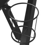 vidaXL Birou de gaming cu picioare în formă de Y, negru, 90x60x75 cm