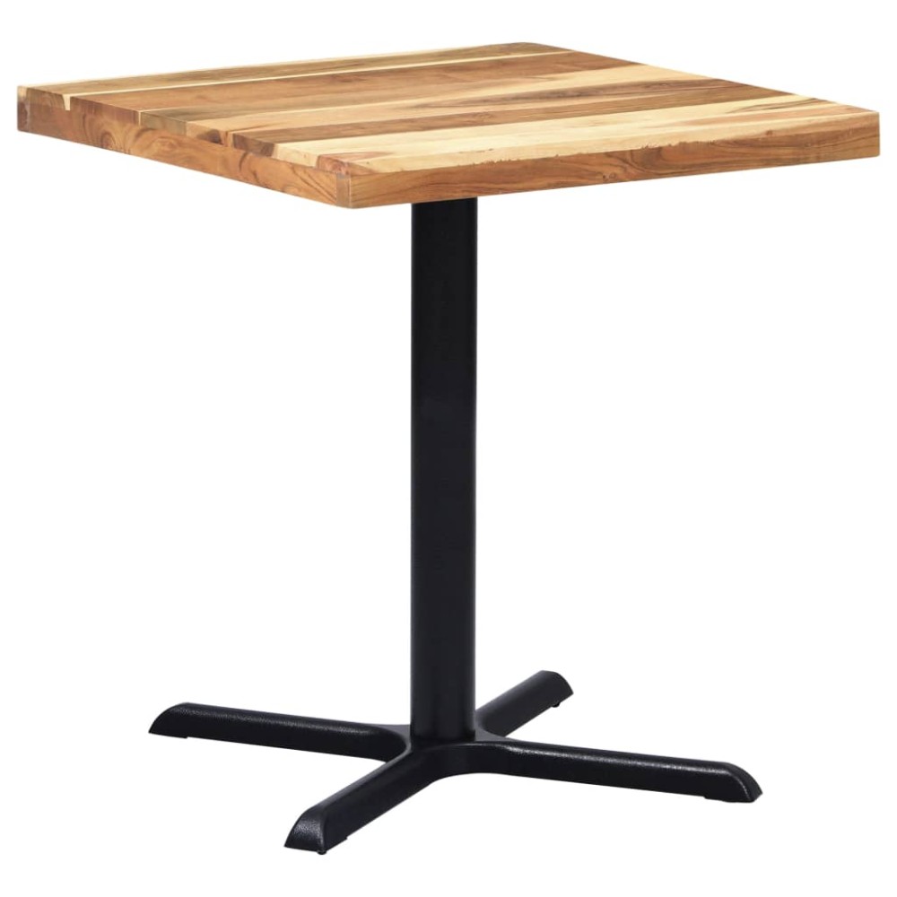 vidaXL Picior masă de bistro, negru, 76 x 76 x 72 cm, fontă