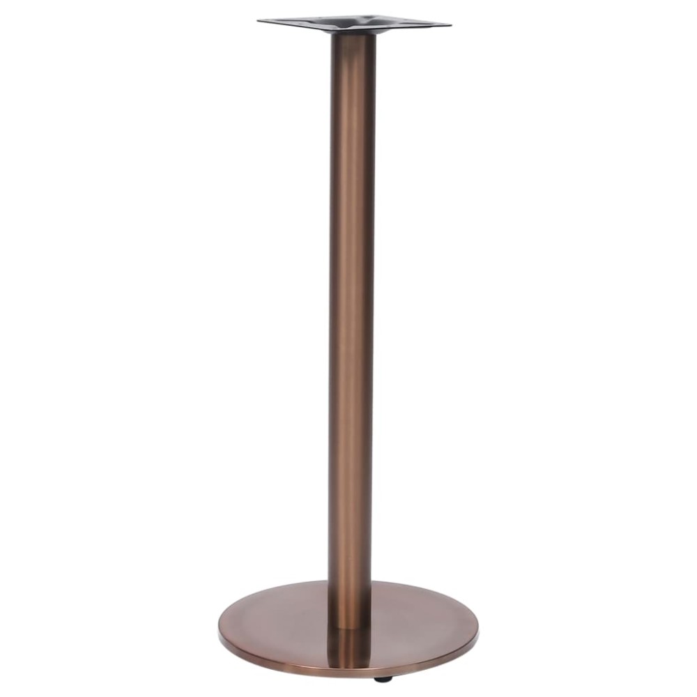vidaXL Picior masă de bistro, auriu, Ø45x107 cm, oțel inoxidabil