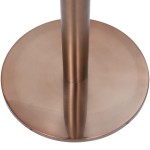 vidaXL Picior masă de bistro, auriu, Ø45x107 cm, oțel inoxidabil
