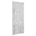 vidaXL Perdea pentru insecte, gri deschis și închis 90x220 cm chenille vidaXL Perdea pentru insecte, gri deschis și închis 90x220 cm chenille