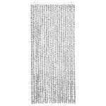 vidaXL Perdea pentru insecte, gri deschis și închis 90x220 cm chenille vidaXL Perdea pentru insecte, gri deschis și închis 90x220 cm chenille