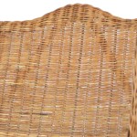 vidaXL Canapea cu pernă, maro deschis, ratan natural și in vidaXL Canapea cu pernă, maro deschis, ratan natural și in