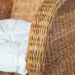 vidaXL Canapea cu pernă, maro deschis, ratan natural și in vidaXL Canapea cu pernă, maro deschis, ratan natural și in