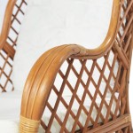 vidaXL Canapea cu pernă, maro deschis, ratan natural și in vidaXL Canapea cu pernă, maro deschis, ratan natural și in