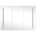 vidaXL Dulap de baie cu oglindă și LED, 89x14x62 cm vidaXL Dulap de baie cu oglindă și LED, 89x14x62 cm