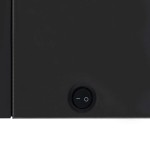 vidaXL Dulap de baie cu oglindă și LED, 80x12,2x68 cm