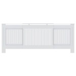 vidaXL Mască pentru calorifer, alb, 205 cm, MDF vidaXL Mască pentru calorifer, alb, 205 cm, MDF