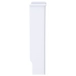 vidaXL Mască pentru calorifer, alb, 205 cm, MDF vidaXL Mască pentru calorifer, alb, 205 cm, MDF