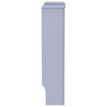 vidaXL Mască pentru calorifer, gri, 205 cm, MDF vidaXL Mască pentru calorifer, gri, 205 cm, MDF