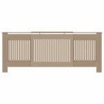 vidaXL Mască pentru calorifer, 205 cm, MDF vidaXL Mască pentru calorifer, 205 cm, MDF