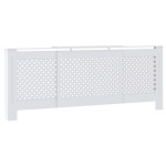 vidaXL Mască pentru calorifer, alb, 205 cm, MDF vidaXL Mască pentru calorifer, alb, 205 cm, MDF
