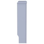 vidaXL Mască pentru calorifer, gri, 205 cm, MDF vidaXL Mască pentru calorifer, gri, 205 cm, MDF