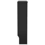 vidaXL Mască pentru calorifer, negru, 78 cm, MDF vidaXL Mască pentru calorifer, negru, 78 cm, MDF