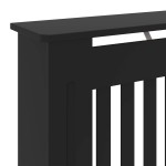 vidaXL Mască pentru calorifer, negru, 78 cm, MDF vidaXL Mască pentru calorifer, negru, 78 cm, MDF