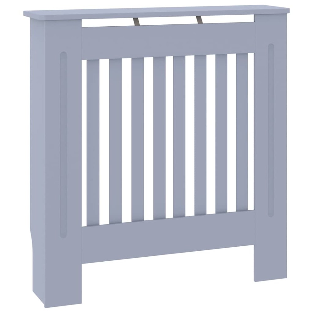vidaXL Mască pentru calorifer, gri, 78 cm, MDF