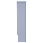 vidaXL Mască pentru calorifer, gri, 78 cm, MDF vidaXL Mască pentru calorifer, gri, 78 cm, MDF
