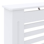 vidaXL Mască pentru calorifer, alb, 78 cm, MDF vidaXL Mască pentru calorifer, alb, 78 cm, MDF