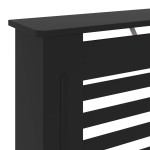 vidaXL Mască pentru calorifer, negru, 78 cm, MDF vidaXL Mască pentru calorifer, negru, 78 cm, MDF