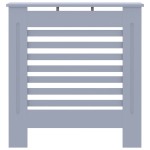 vidaXL Mască pentru calorifer, gri, 78 cm, MDF vidaXL Mască pentru calorifer, gri, 78 cm, MDF