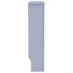 vidaXL Mască pentru calorifer, gri, 78 cm, MDF vidaXL Mască pentru calorifer, gri, 78 cm, MDF
